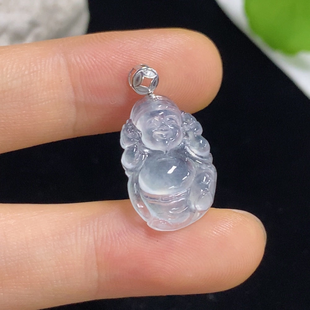 Jadeite Pendant with 18k Bezel