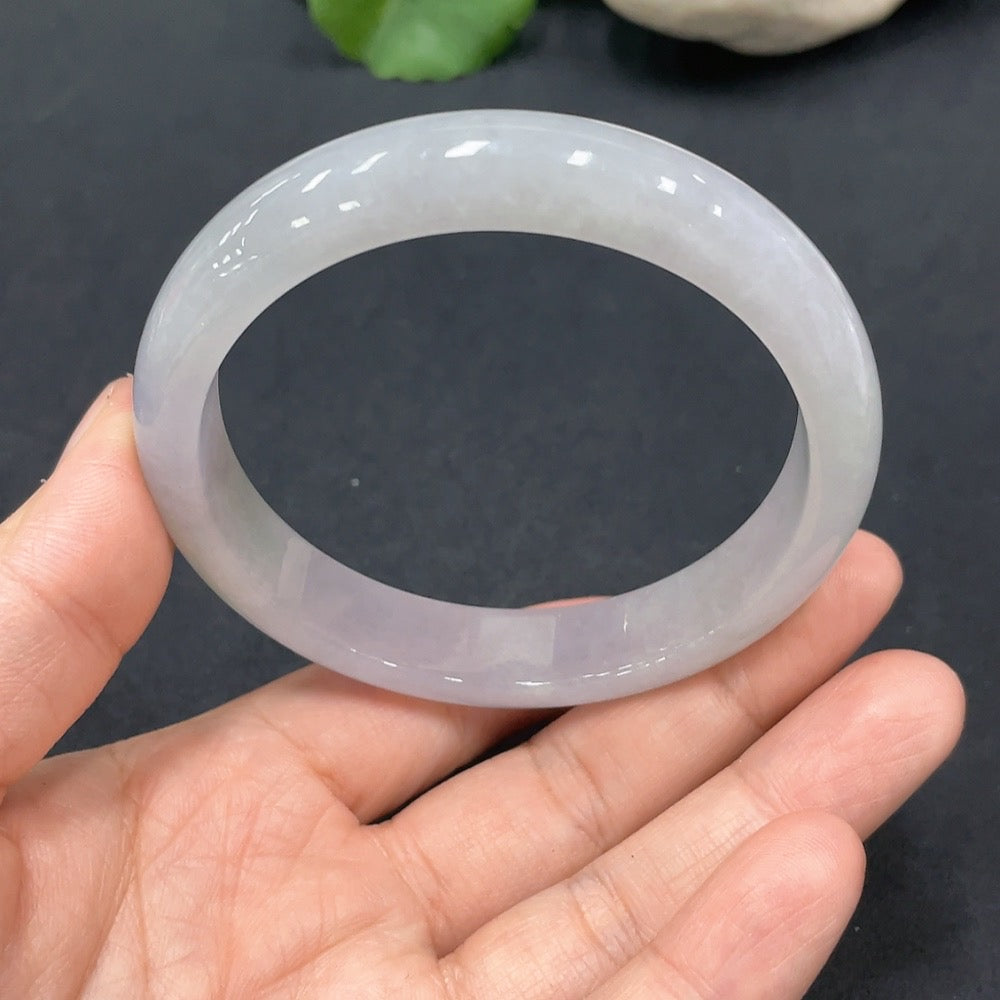 Jadeite Round Bangle Size 59 Total Weight 51.741g