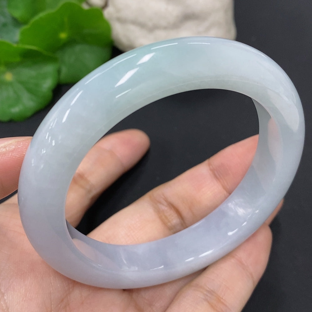 Jadeite Round Bangle Size 56 Total Weight Approx. 63.1g