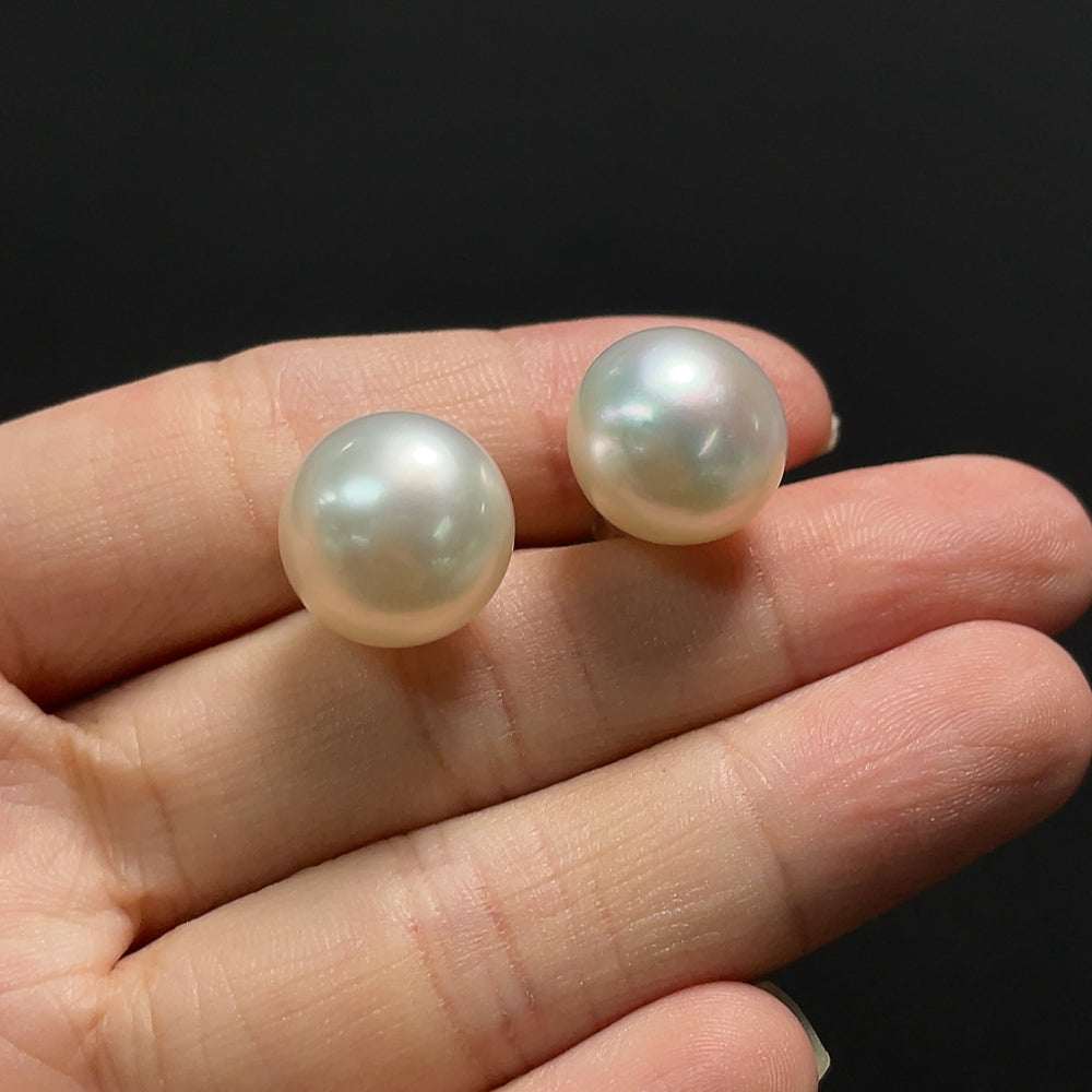 Saltwater Pearl Earrings 18K Gold