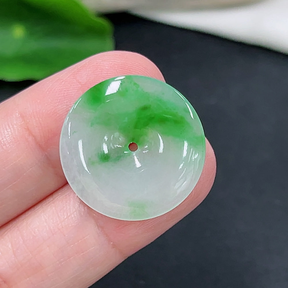 Jadeite Peace Knot Pendant (including other mineral components)