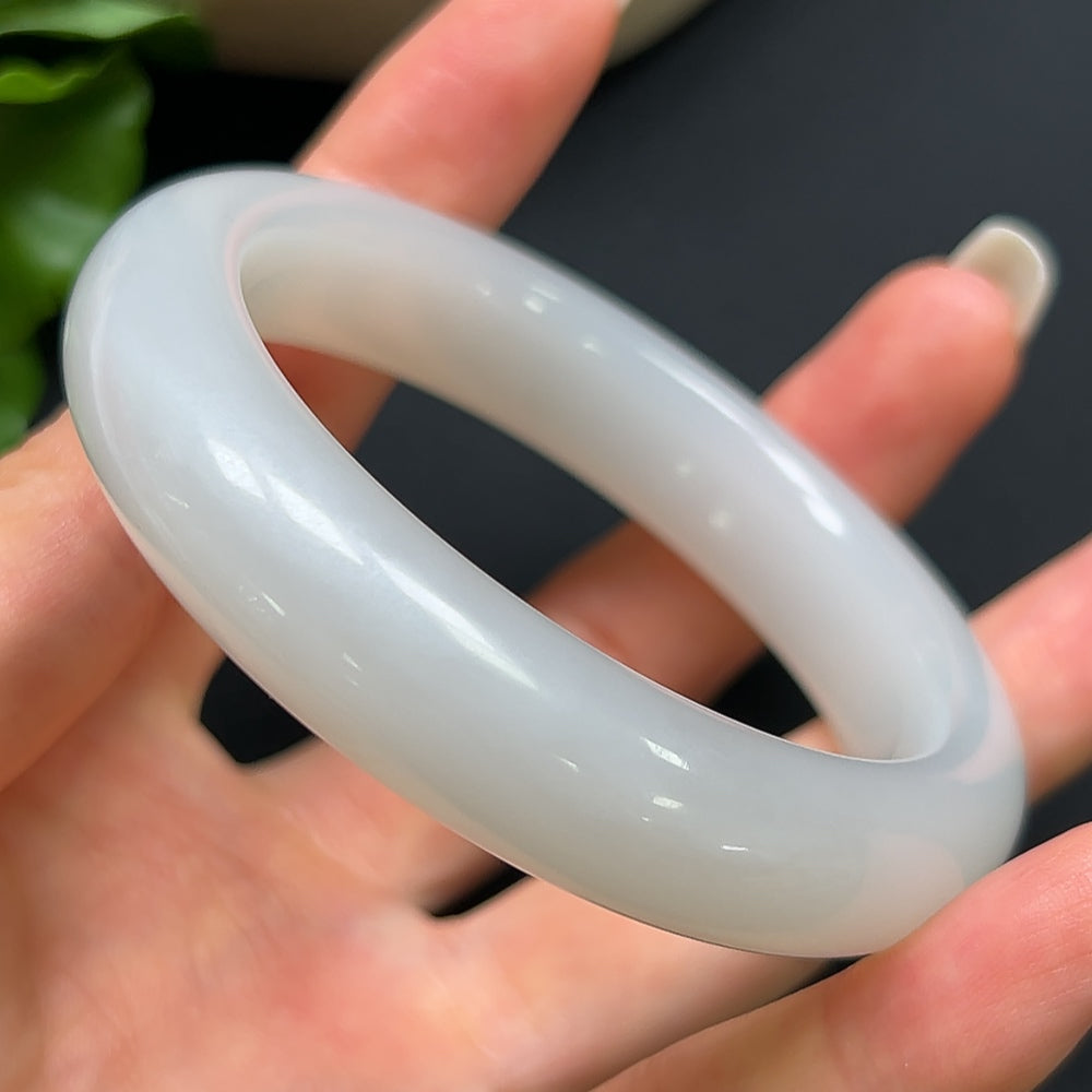 Hetian Jade Round Bracelet