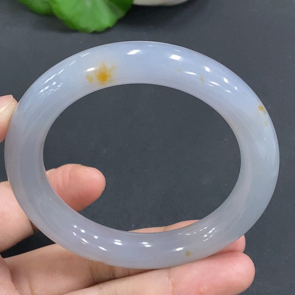 JadeiteRound Bangle, Size 53.7