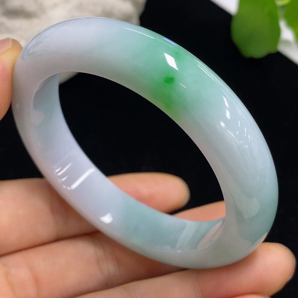 Jadeite Round Bangle