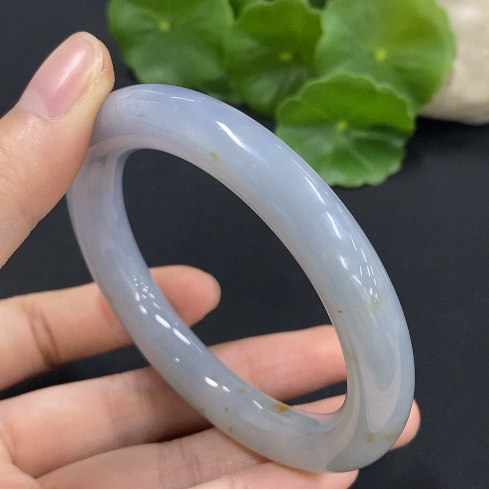 Jadeite Round Bangle Size 54.3 Total Weight Approx. 52.68g