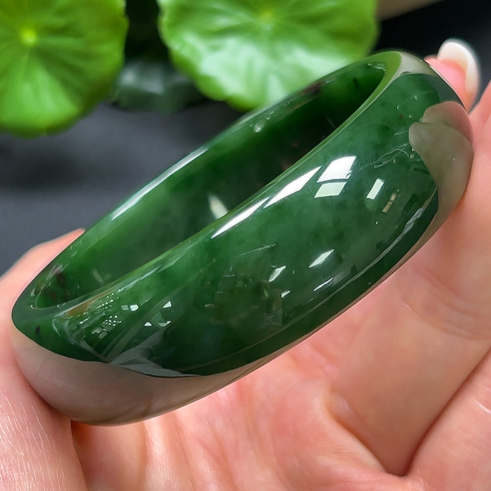 Hetian Jade Round Bracelet