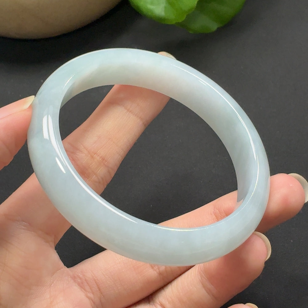 Jadeite Round Bracelet Size 57.9 Total Weight Approx.50.3g