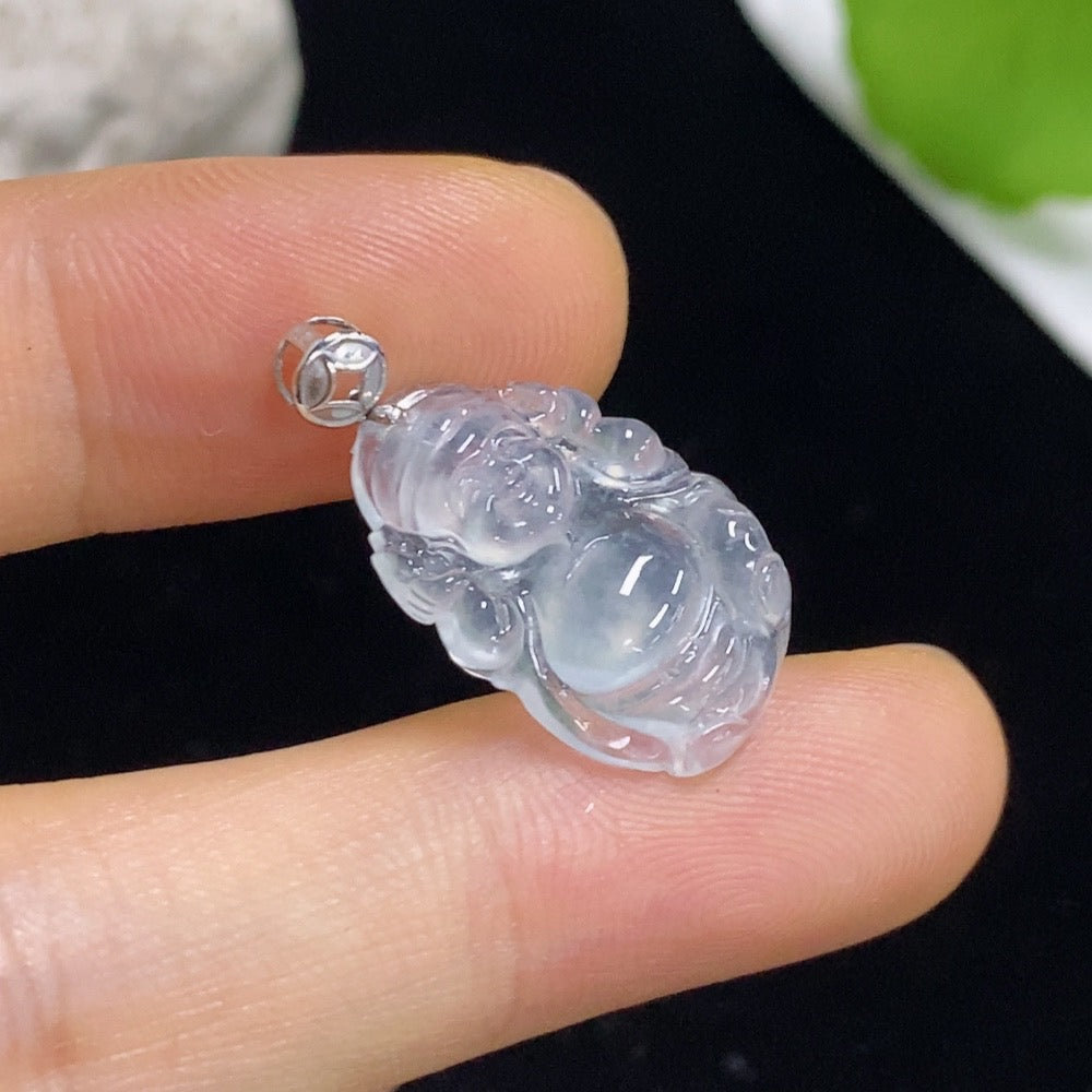 Jadeite Pendant with 18k Bezel