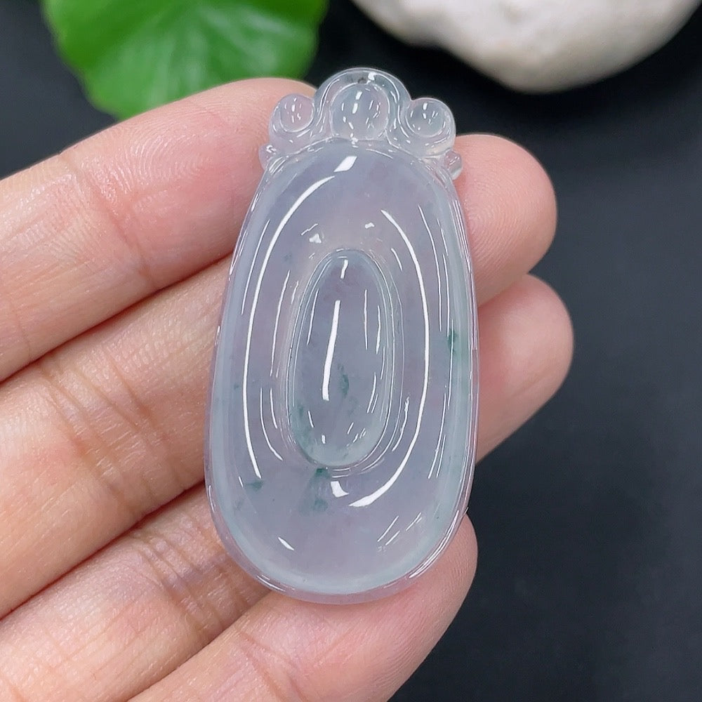 Jadeite Pendant Fu Bei