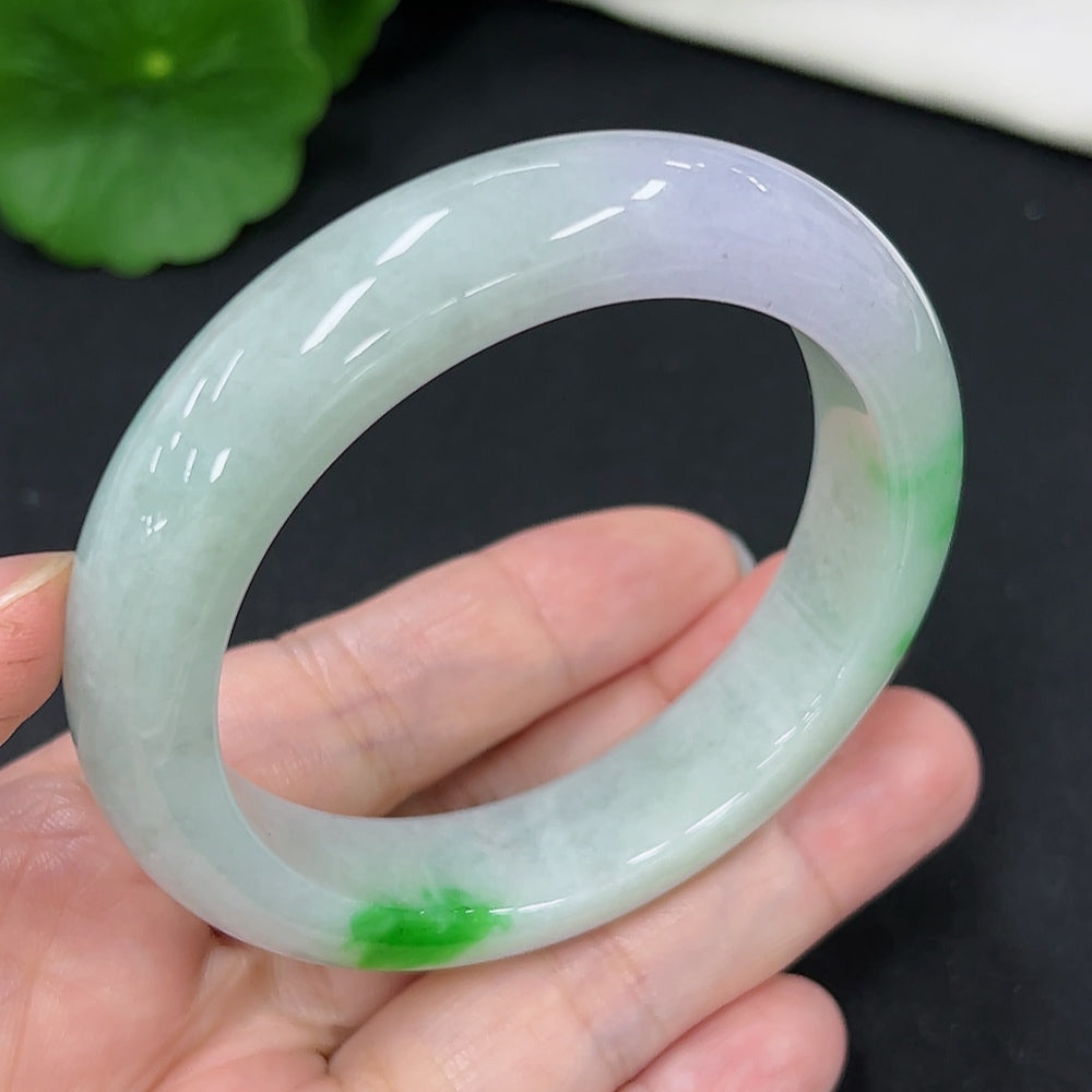 Jadeite Round Bangle