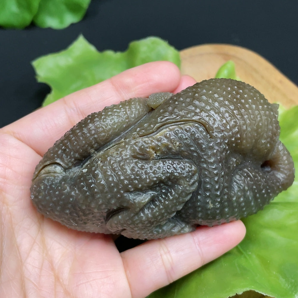 Hetian Jade Ornament Rooster Total Weight Approx. 216.7g