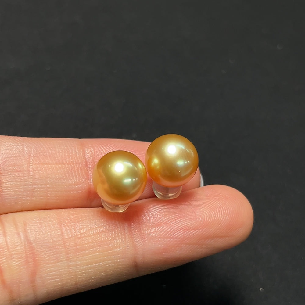 Saltwater Pearl Earrings 18K Gold