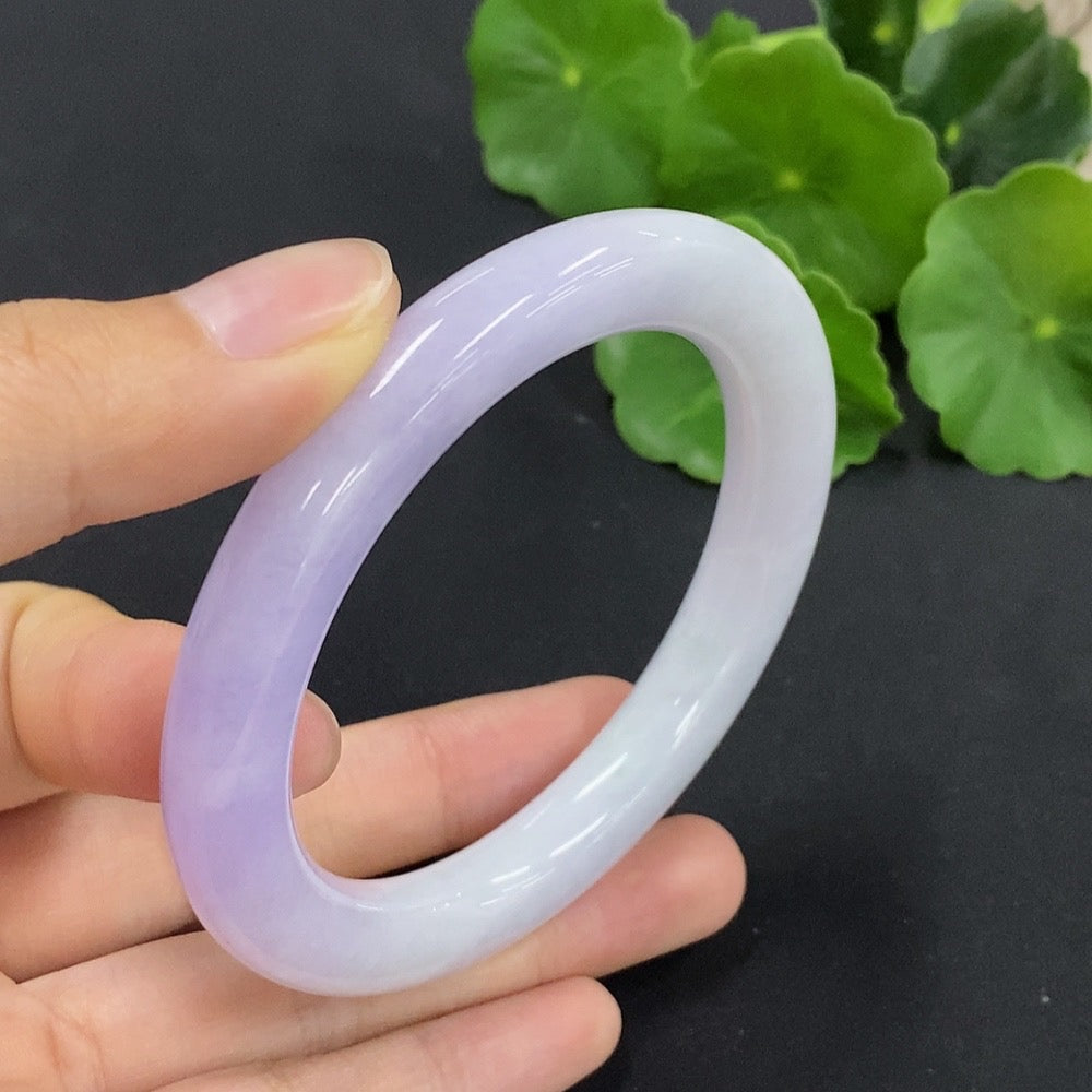 Jadeite Round Bangle Size 56.5 Total Weight Approx. 55.7g