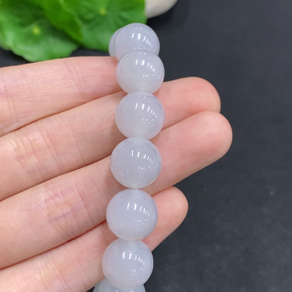 Jadeite Bracelet Total Weight About 50g Size Approx.12mm