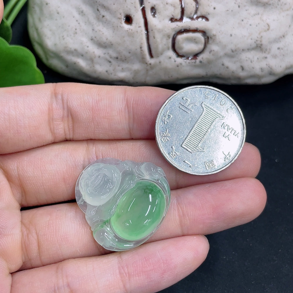 Jadeite Pendant Buddha