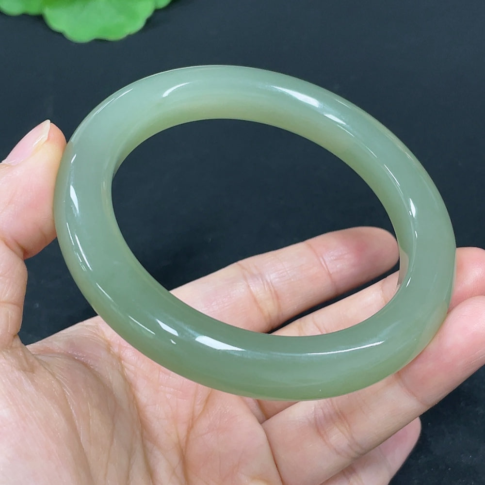 Hetian Jade Round Bracelet