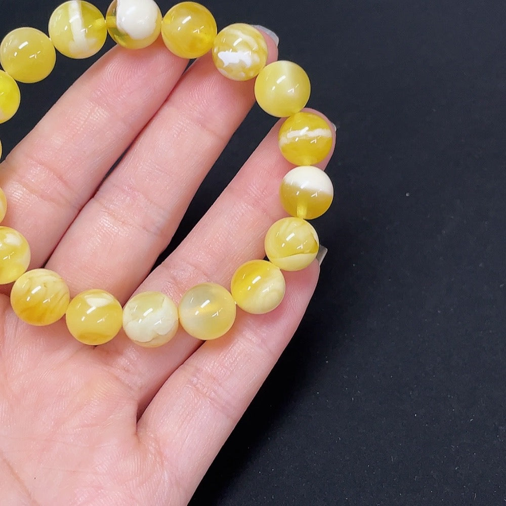 Opaque Amber Bracelet