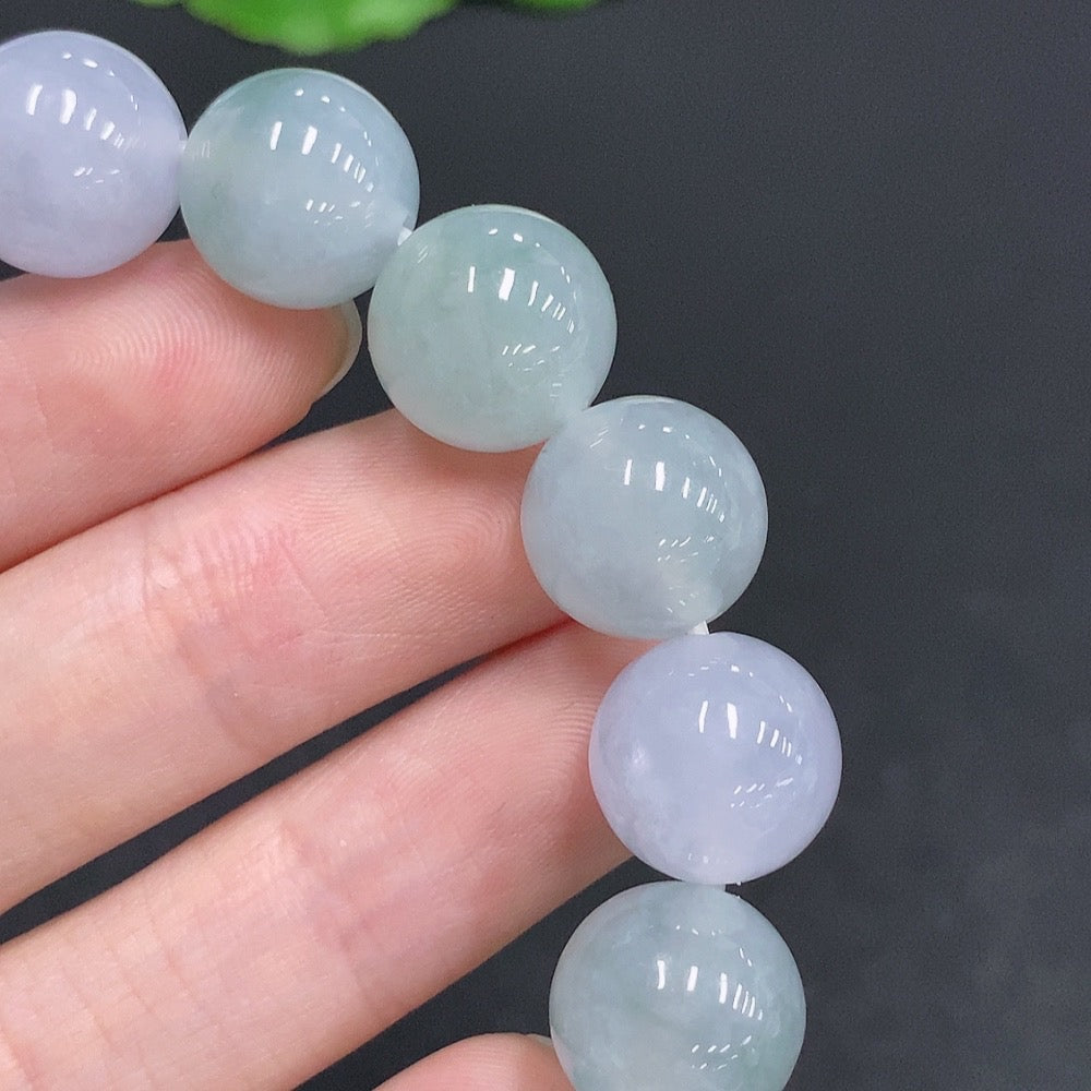 Jadeite Bracelet Approx. 12.3mm Total Weight Approx. 51g