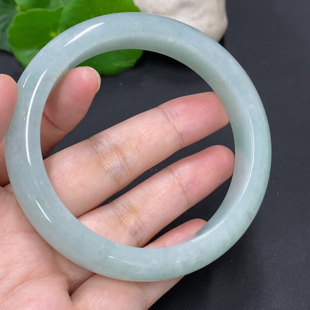 Jadeite Round Bangle Size 62 Total Weight Approx. 69.3g