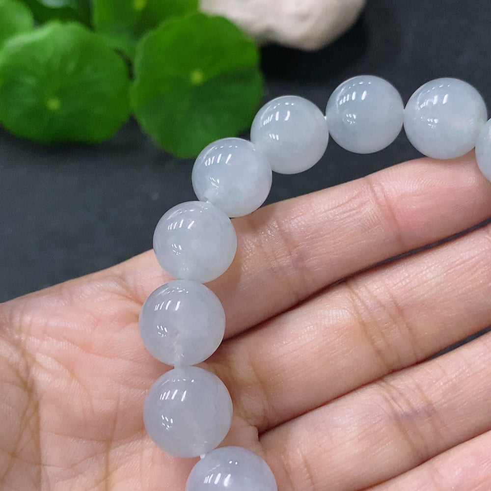 JadeiteBead Bracelet Approx. 12.2mm Total Weight Approx. 50.78g