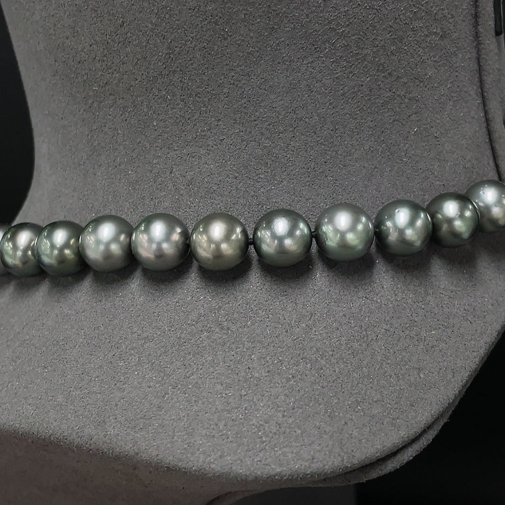 Seawater Pearl Necklace Non-Gold Total Weight Approx. 69.96g Size 9.8-12.1mm