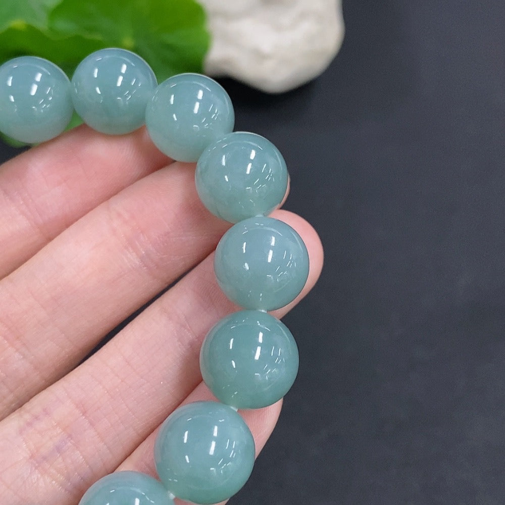 Jadeite Bracelet Total Weight Approx. 53.1g Size Approx. 12.2mm