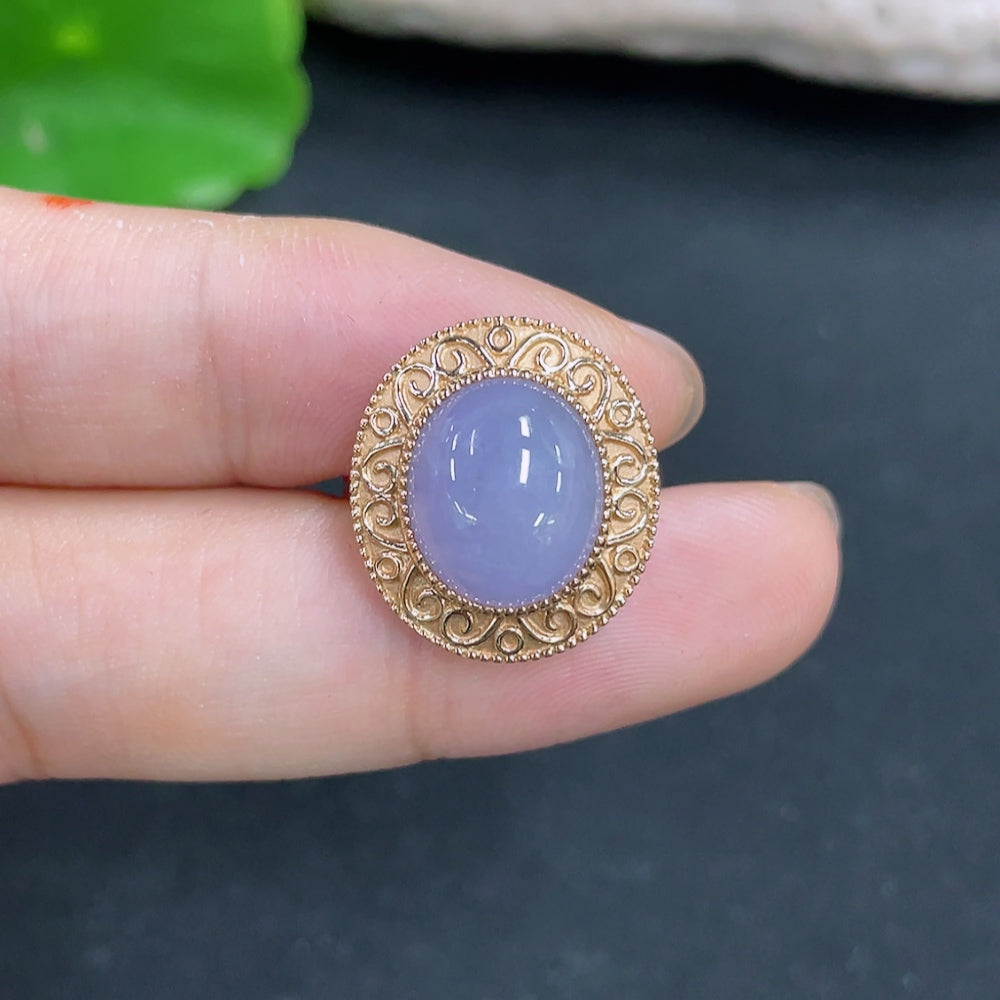 Jadeite Ring 18K Gold