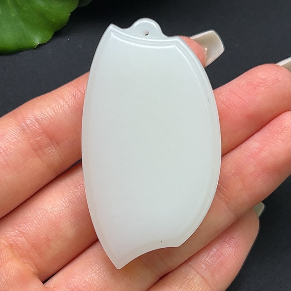 Hetian Jade Freeform Pendant