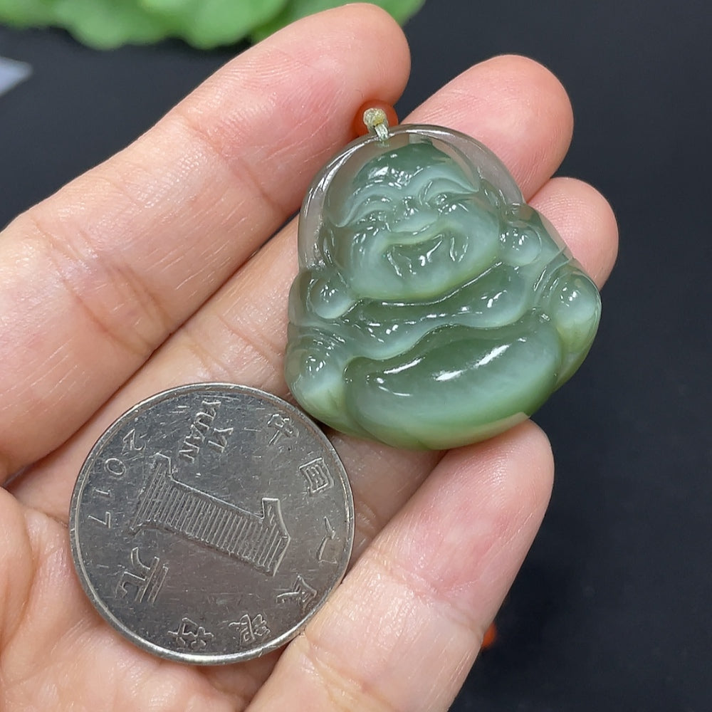Hetian Jade Jasper Pendant - Buddha