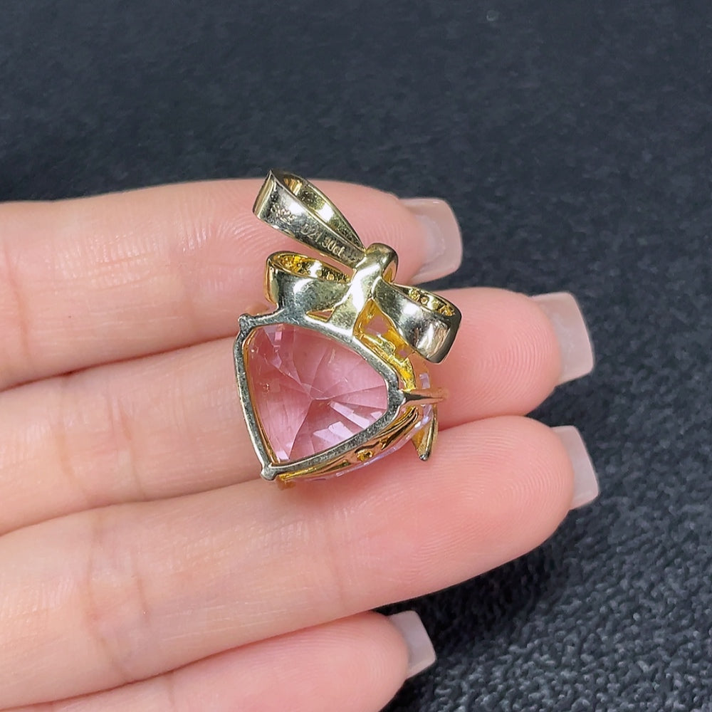 Spodumene Pendant Non-Gold Total Weight Approx. 9.06g