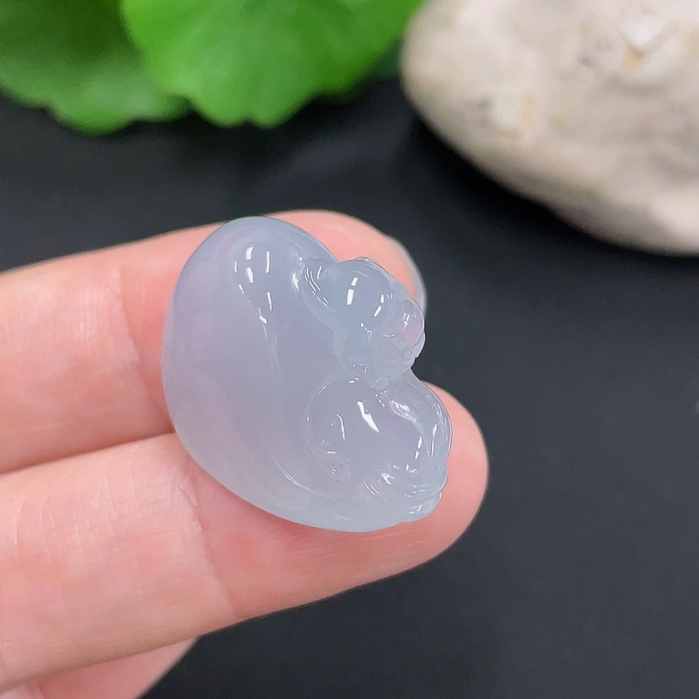 Jadeite Money Bag Pendant, Total Weight Approx. 8.8g