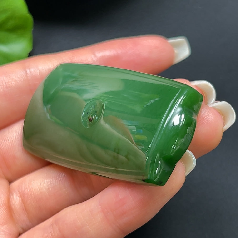 Hetian Jade Plain Pendant