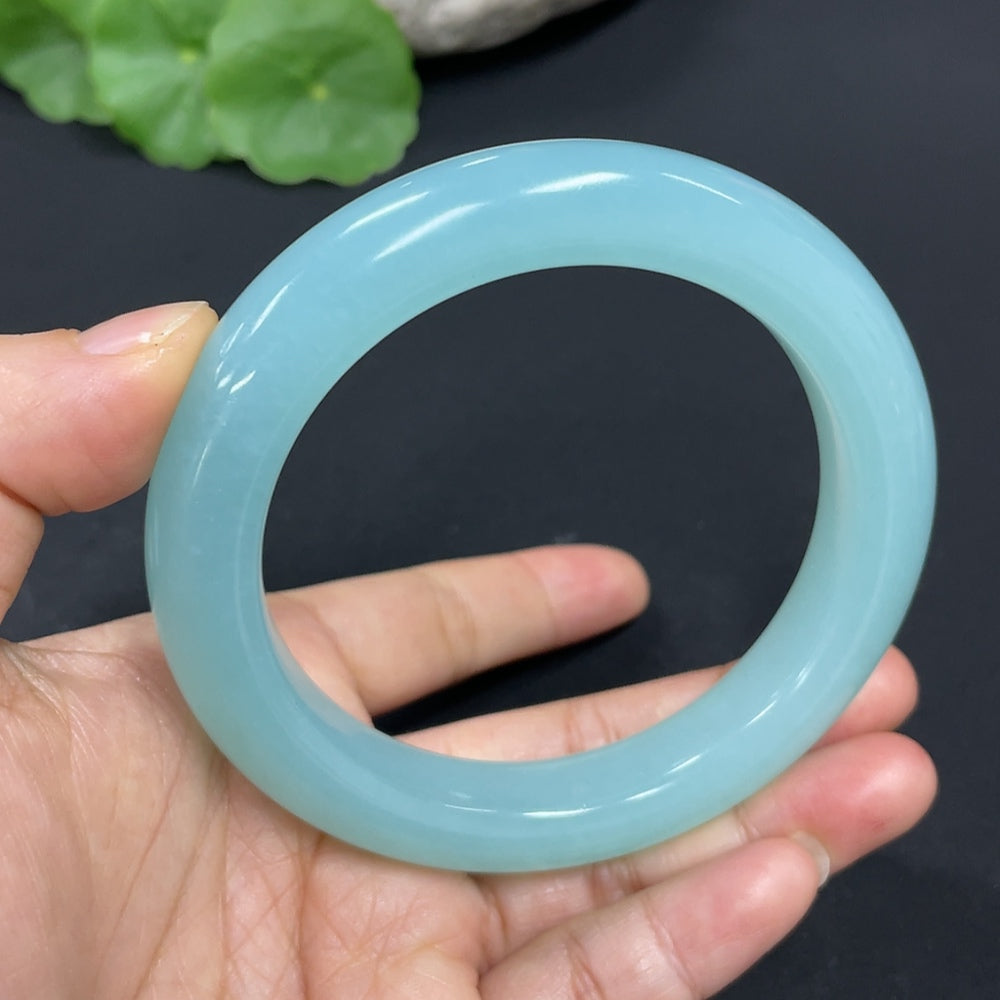 Xiuyu (Serpentine Jade) Regular Bracelet Size 61.1 Total Weight Approx. 67.3g