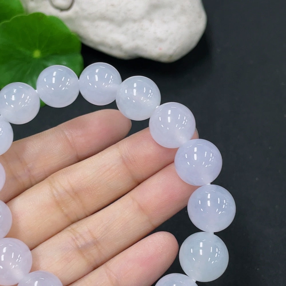 Jadeite Bracelet Approx. 12.5mm Total Weight Approx. 52.4g