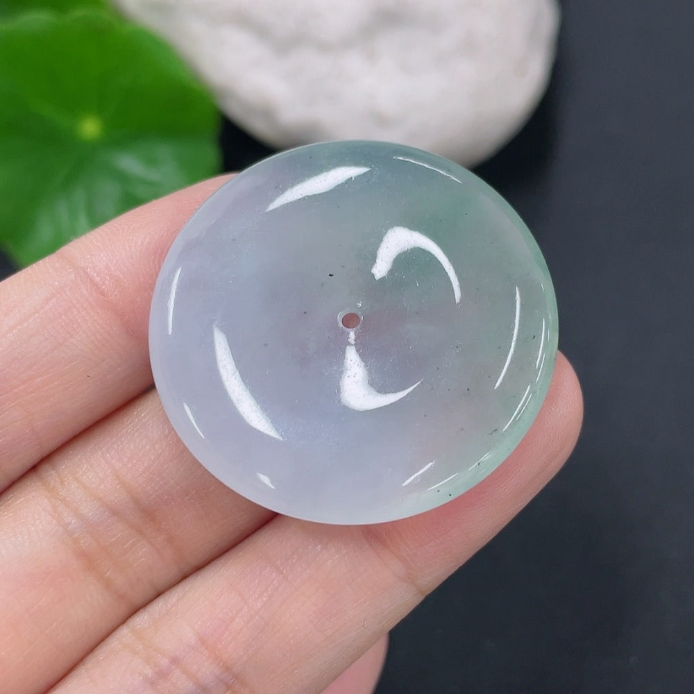 Jadeite Pendant Peace Knot Total Weight Approx. 11g
