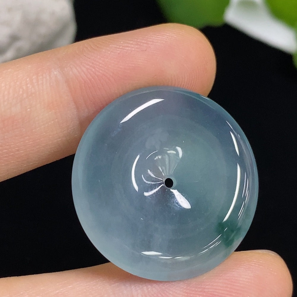 Jadeite Peace Knot Pendant