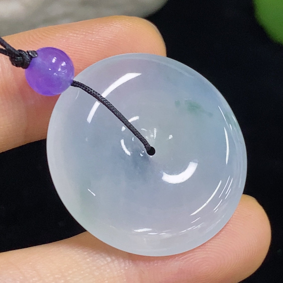 Jadeite Safety Buckle Pendant
