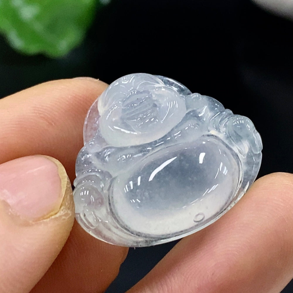 Jadeite Buddha Pendant Total Weight Approx. 5.51g