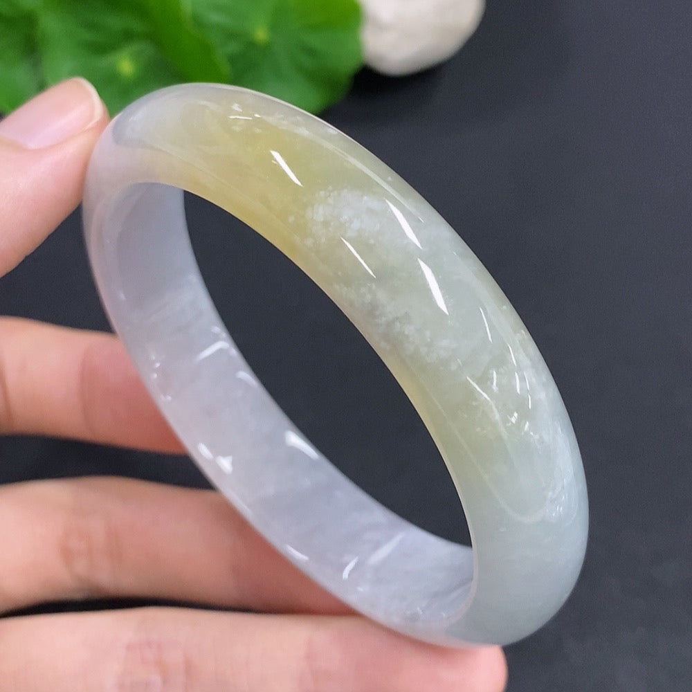 Jadeite Round Bangle
