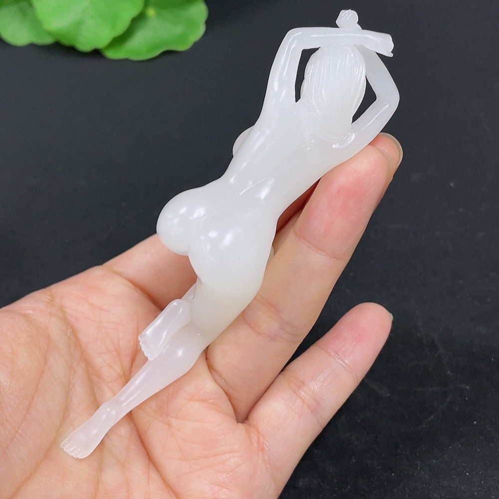 Hetian Jade Pendant "National Beauty and Heavenly Fragrance"