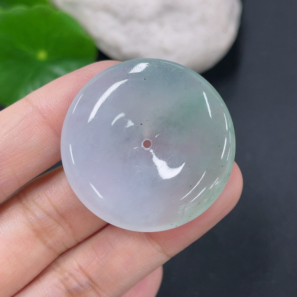 Jadeite Pendant Peace Knot Total Weight Approx. 11g