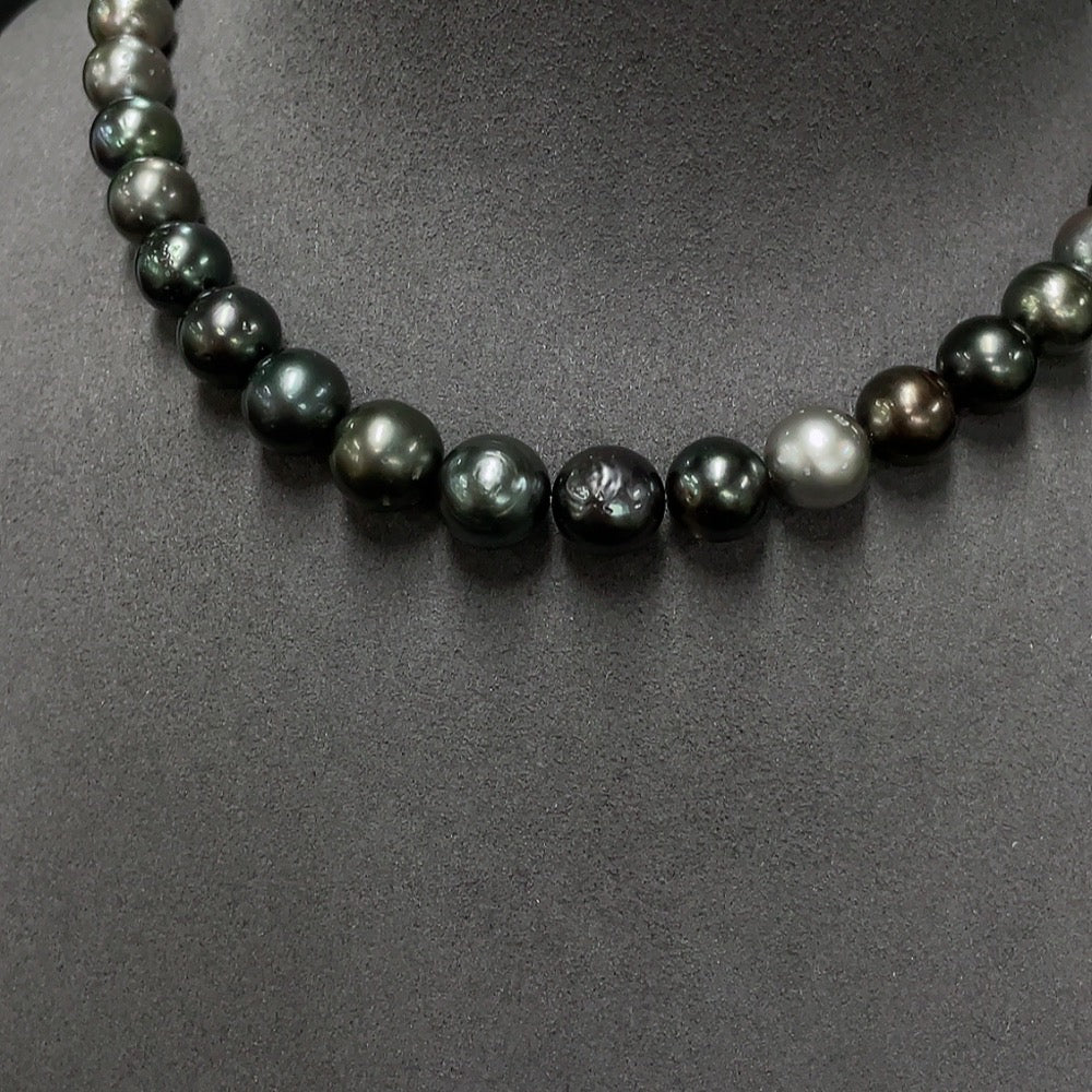 Seawater Pearl Necklace Color Origin Undetermined Non-Gold Total Weight Approx. 52.3g Size 8-11.2mm