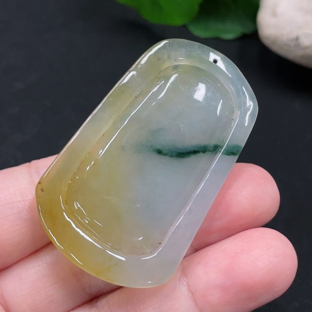 Jadeite Buddha Pendant, Total Weight Approximately 25g