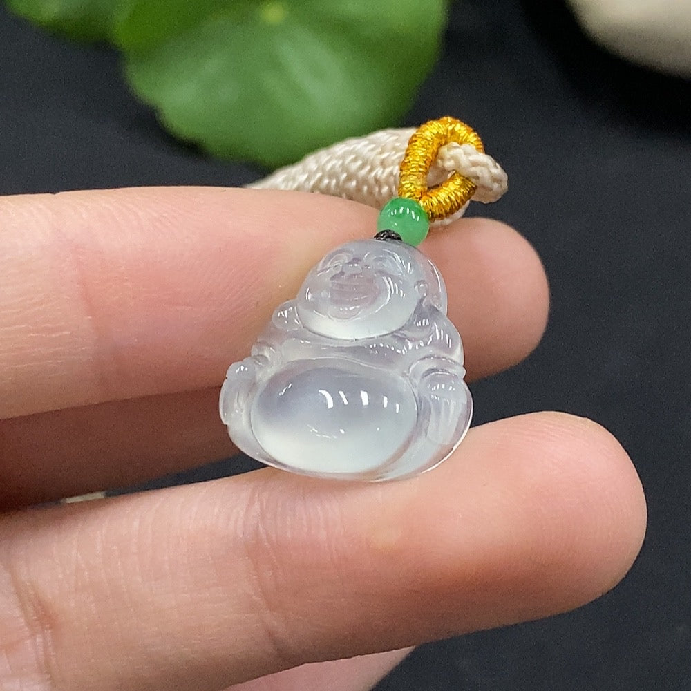 Jadeite Buddha Pendant Total weight about 3.55g