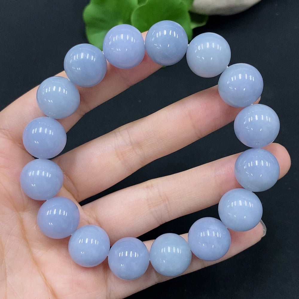 Jadeite Bracelet Approx.14mm Total Weight Approx.72.19g
