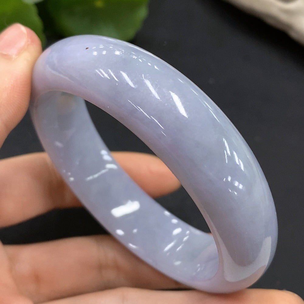 Jadeite Round Bangle, Size 57.2, Total Weight 75.452g
