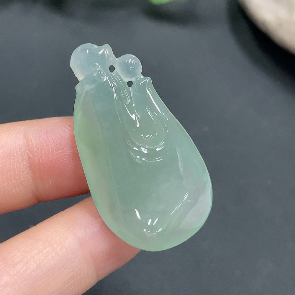 Jadeite Pendant Enlightenment Total Weight Approx. 10.79g