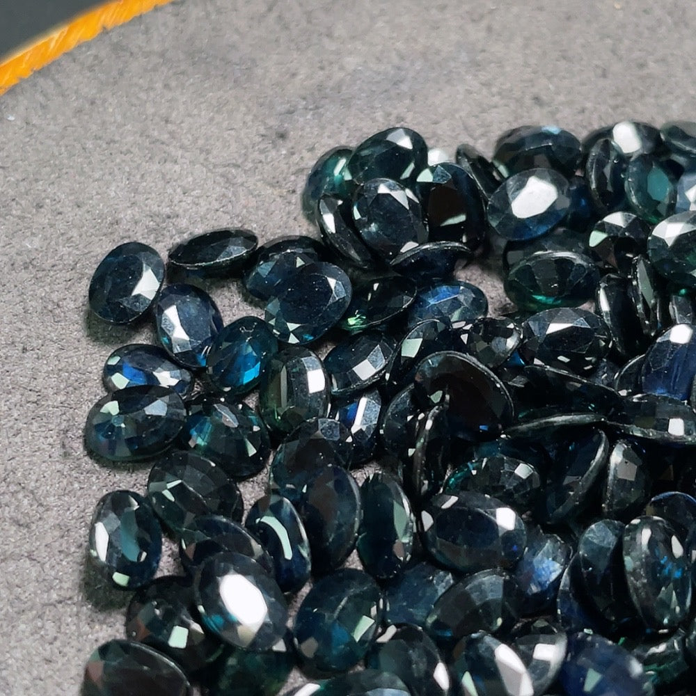 Sapphire Rough Stone . 165.05ct Sell as a Lot QTY 50+ | Huiliu Certified