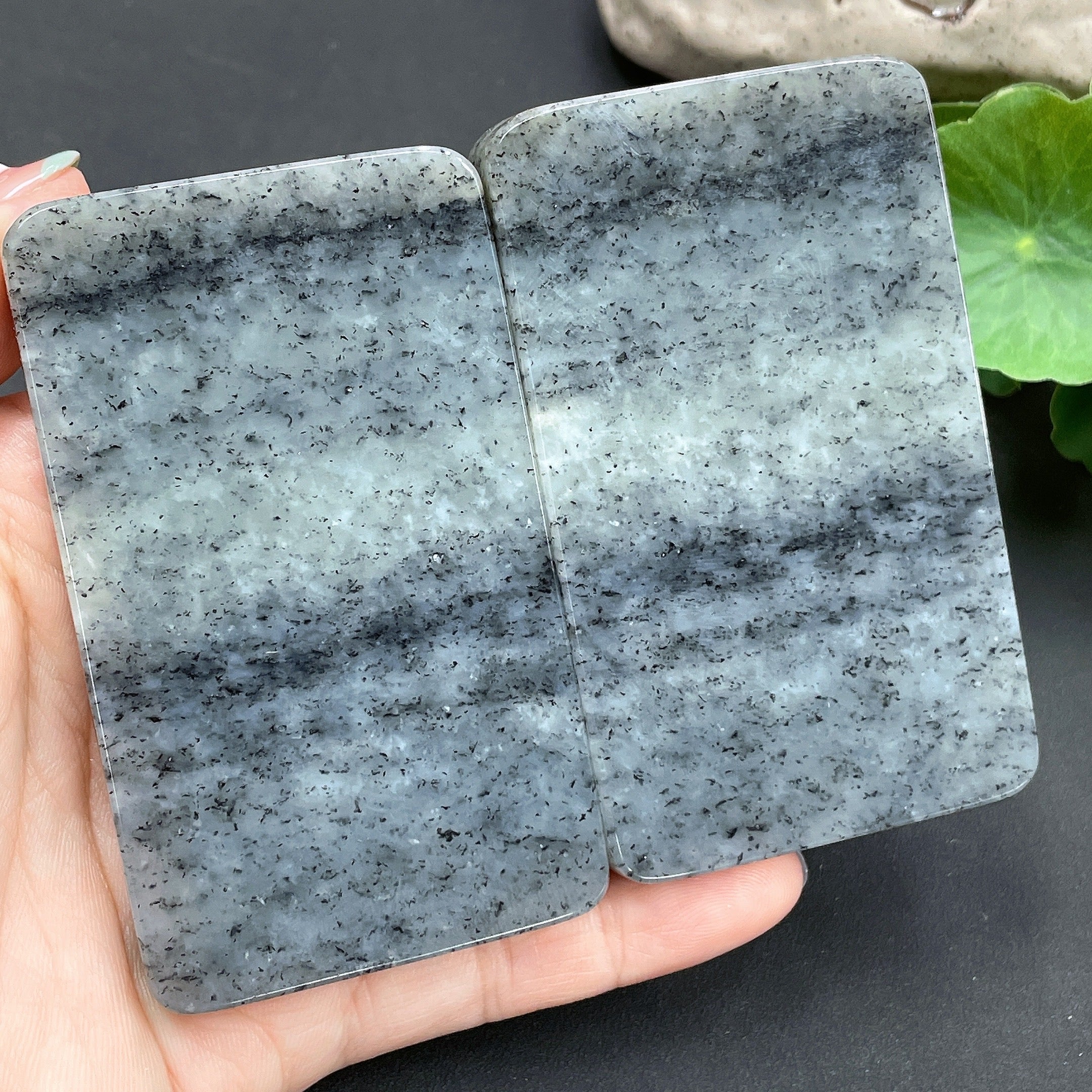 Hetian Jade Handheld Piece Plain Pendant Total Weight Approx. 203g
